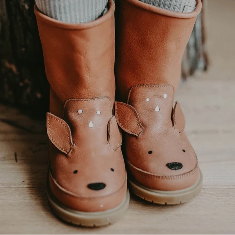 Donsje Amsterdam deer leather boots